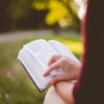 Woman with Bible